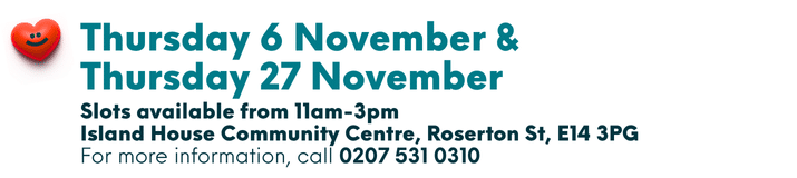 Heart Health Check at Island House Community Centre with Well One